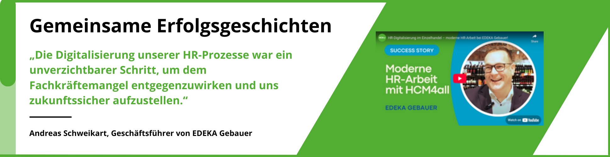 Erfolgsgeschichte EDEKA Gebauers